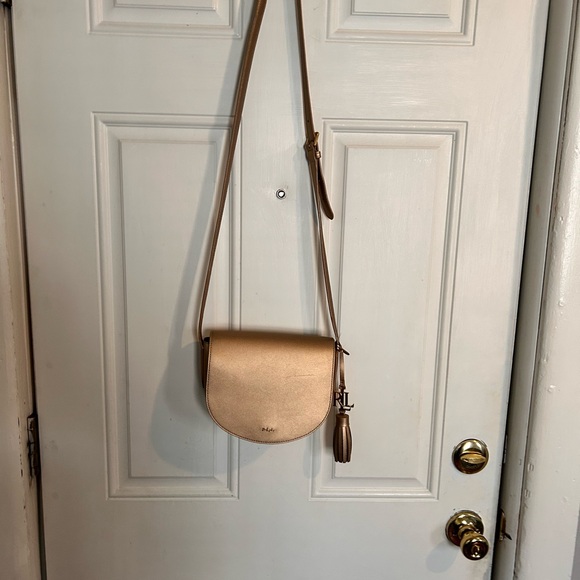 Ralph Lauren Gold Crossbody Bag - Picture 2 of 9